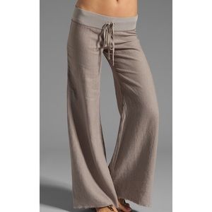 Krisa Wide Leg Linen Pant